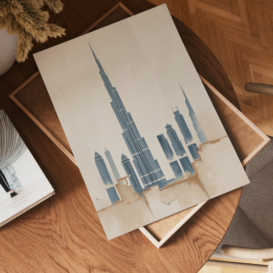 Dubai City-plakat