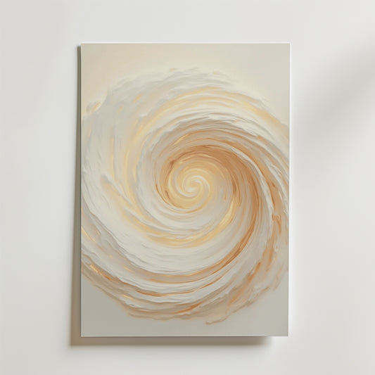 Abstract Spiral Poster