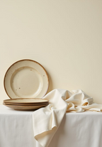 Rustic dinner plate Poster
