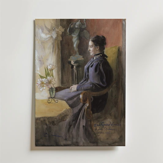 Carl Larsson Eva Upmark Poster
