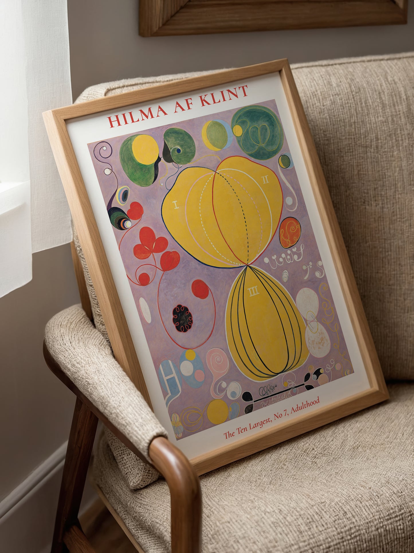 Hilma af Klint The Ten Largest No. 7 Adulthood Poster