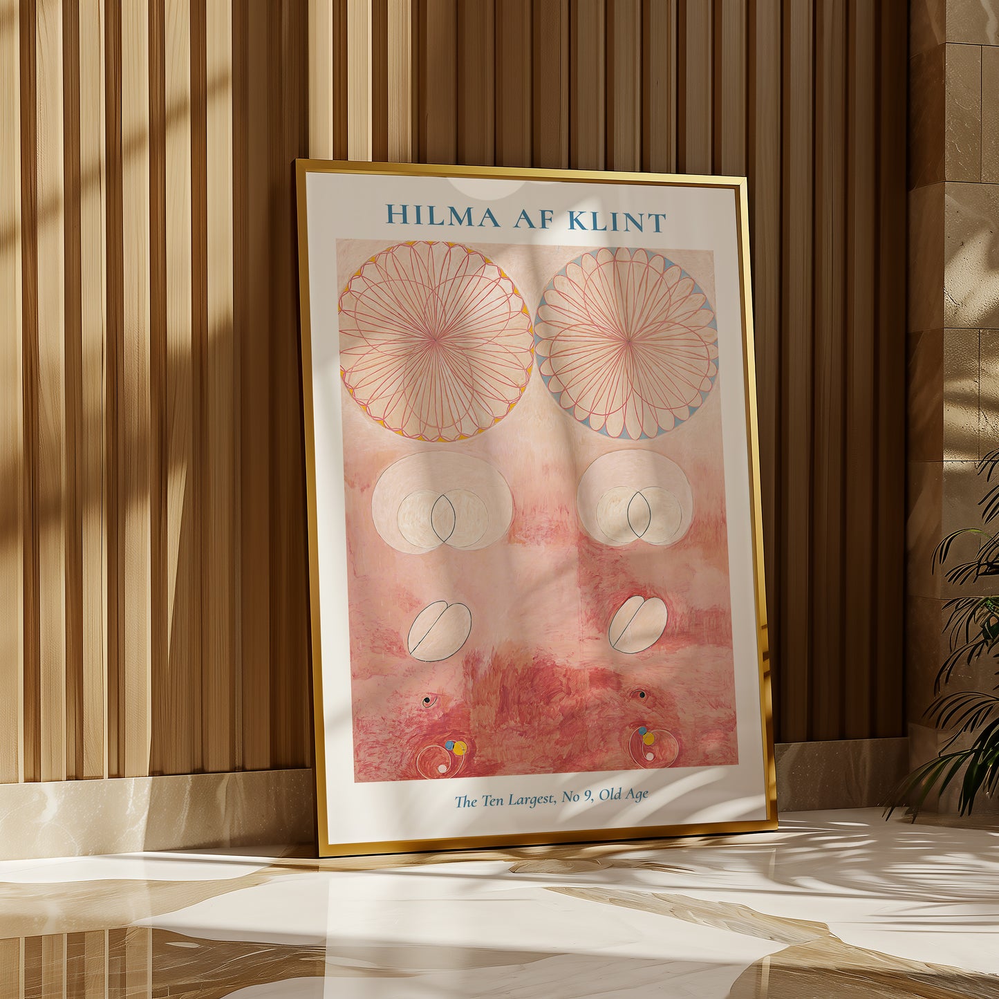 Hilma af Klint The Ten Largest No. 9 Old Age Poster