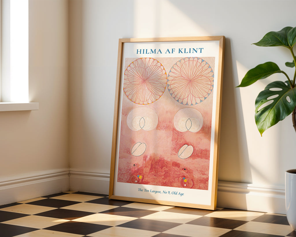 Hilma af Klint The Ten Largest No. 9 Old Age Poster