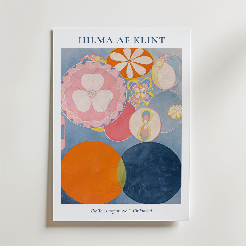 Hilma af Klint The Ten Largest No. 2 Childhood Poster