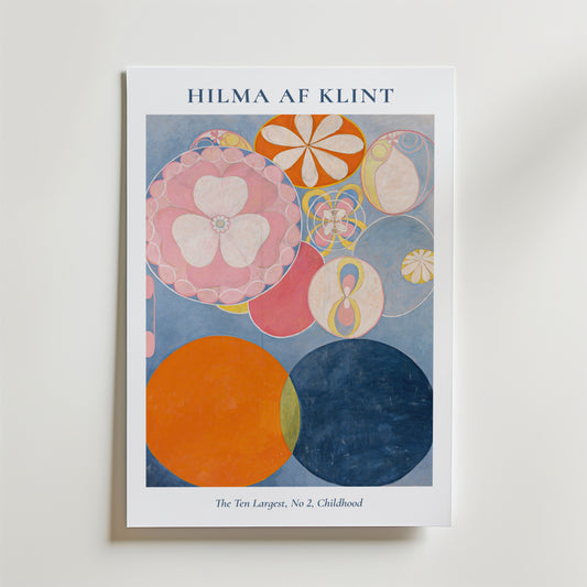 Hilma af Klint The Ten Largest No. 2 Childhood Poster