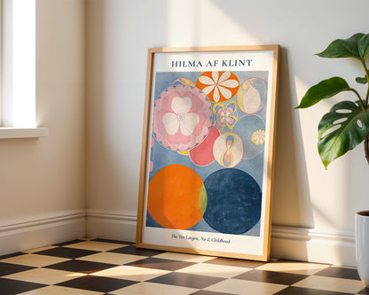 Hilma af Klint The Ten Largest No. 2 Childhood Poster