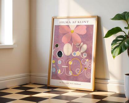 Hilma af Klint The Ten Largest No. 5 Adulthood Poster