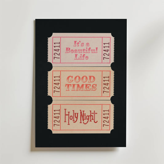 Midnight Tickets Poster