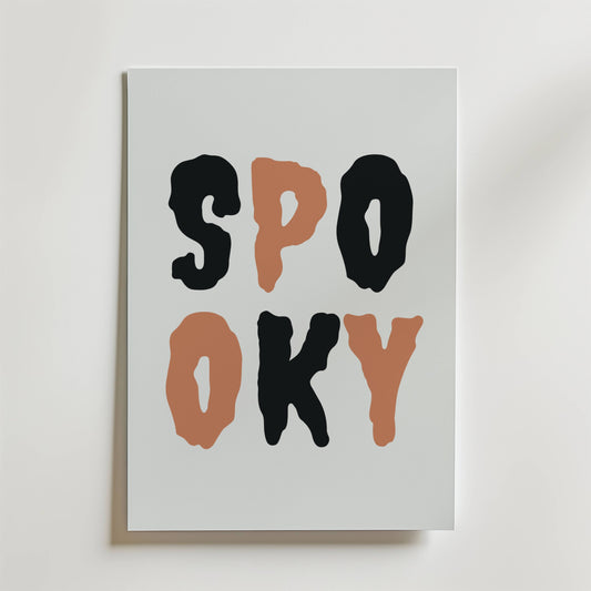 Spooky Vibes Poster