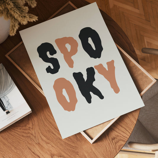 Spooky Vibes Poster