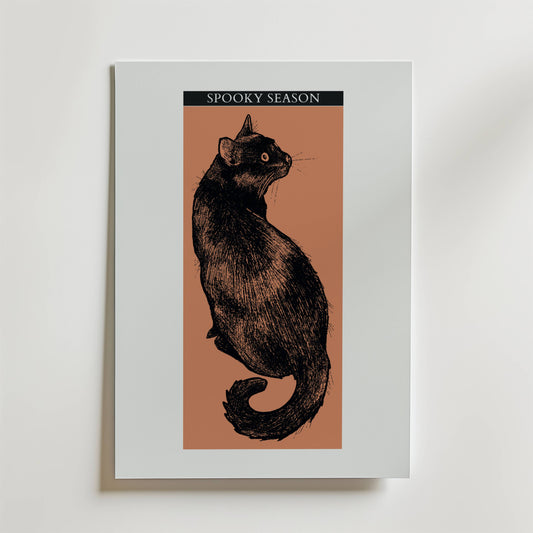 Midnight Whiskers Poster