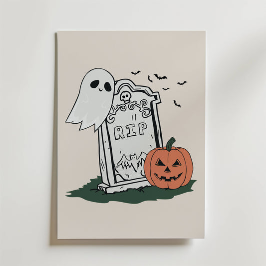Graveyard Whispers Poster
