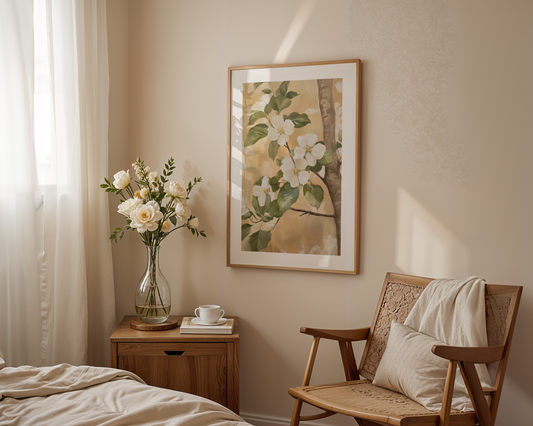 Forårsblomst plakat