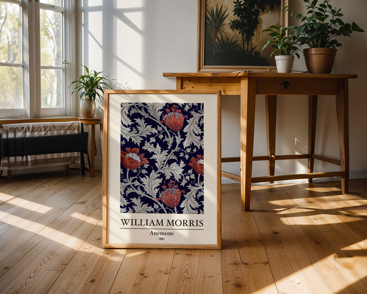 William Morris Anemone Poster