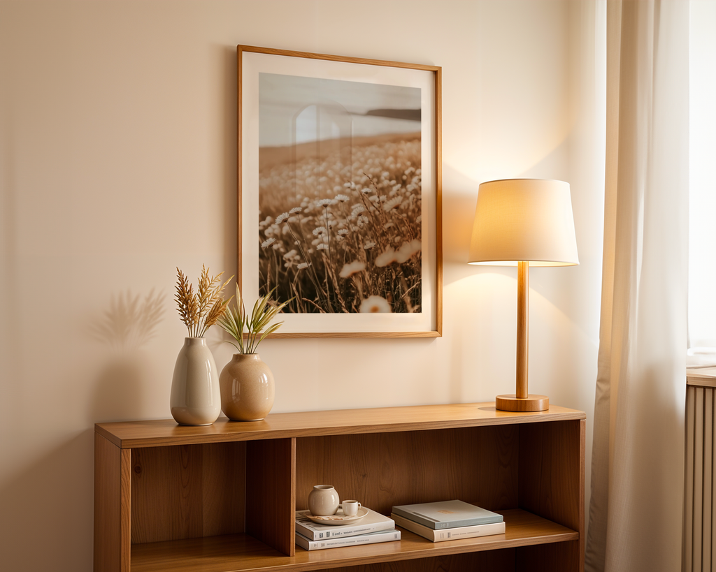 Faded Daisy Bloom Poster