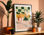 Tropical Charm Drink Poster