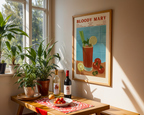 Bloody Mary Cocktail Poster