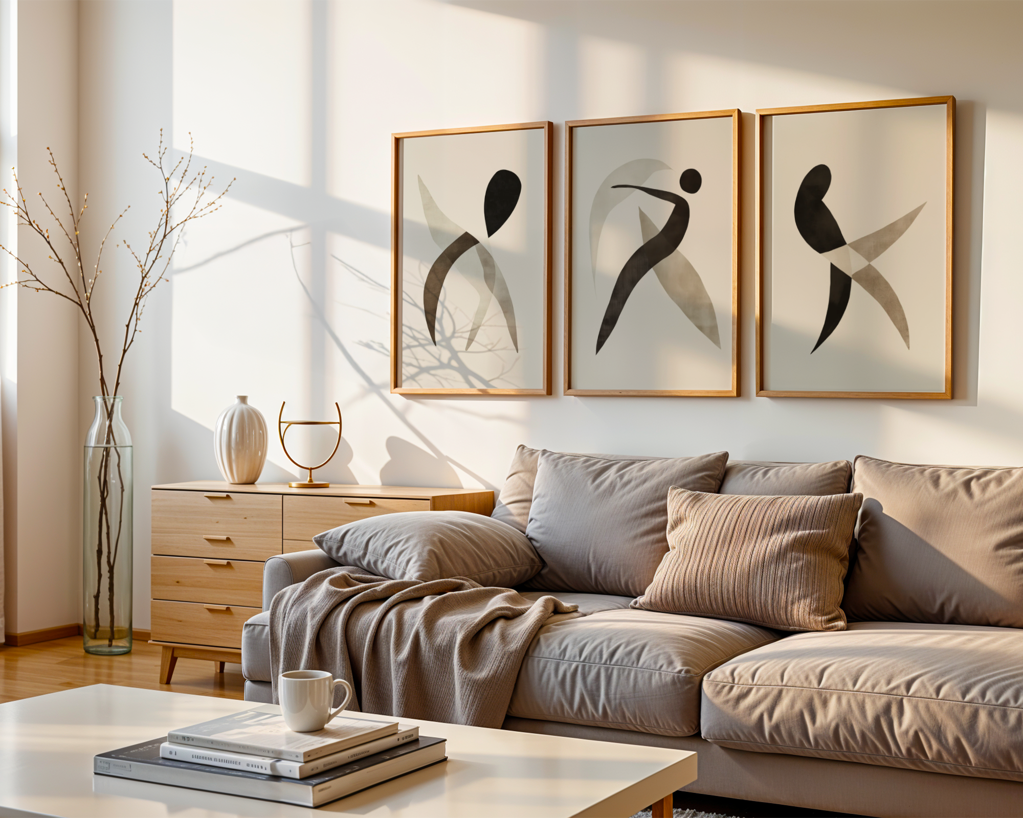 Abstract Movement Poster