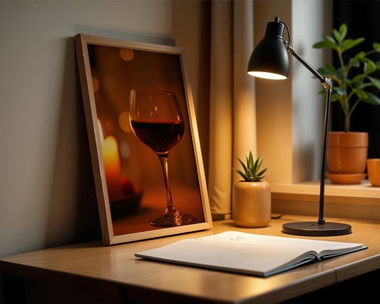 Velvet Night Wine Plakat