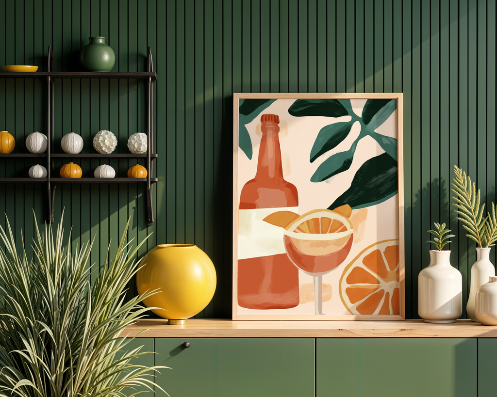 Citrus Spritz Drink Poster