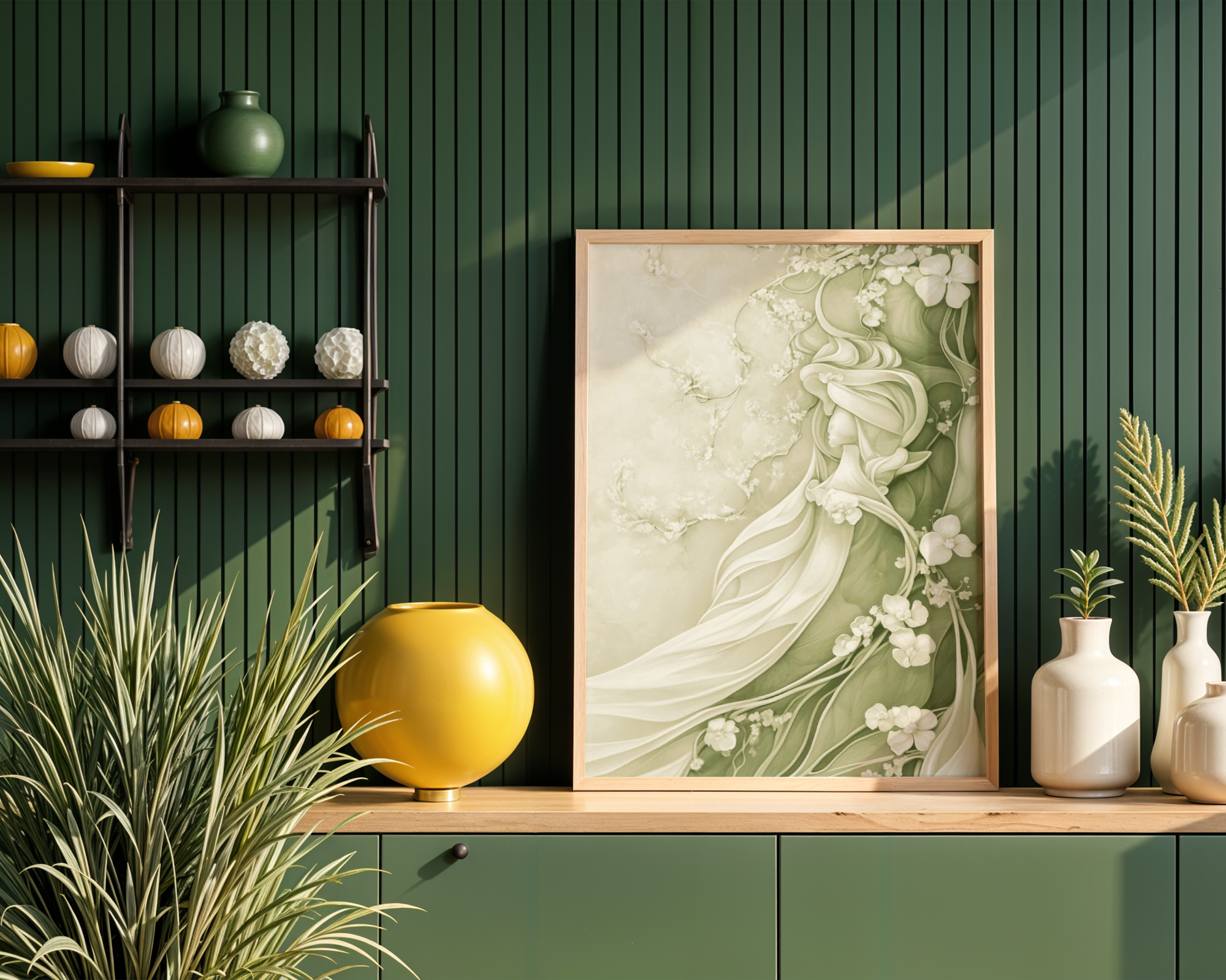 Abstract Blossom Grace Poster