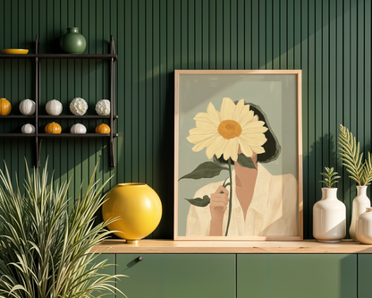 Hidden Sunflower poster