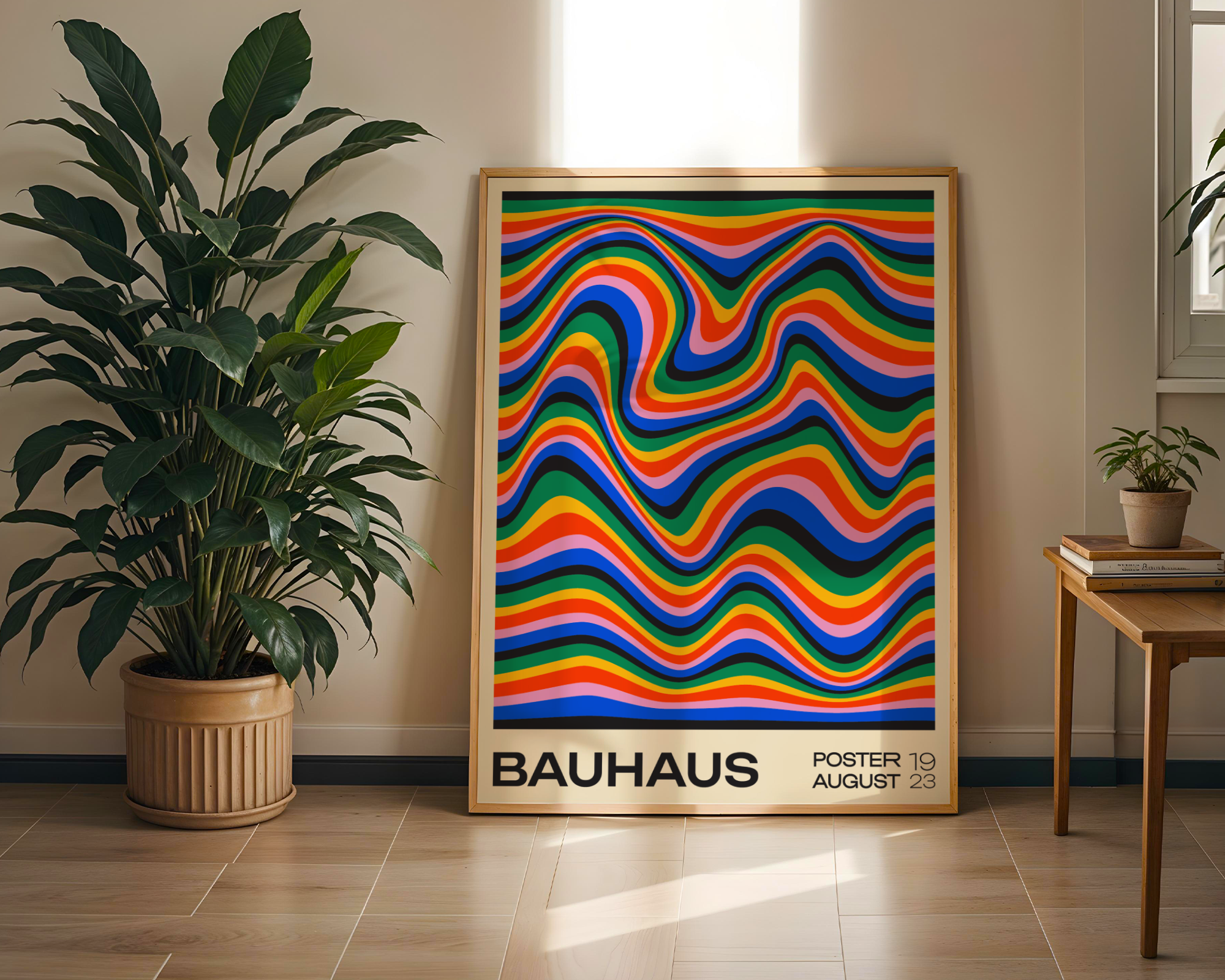 Bauhaus Waves Poster