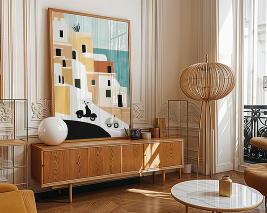 Eftermiddage i Amalfi Plakat