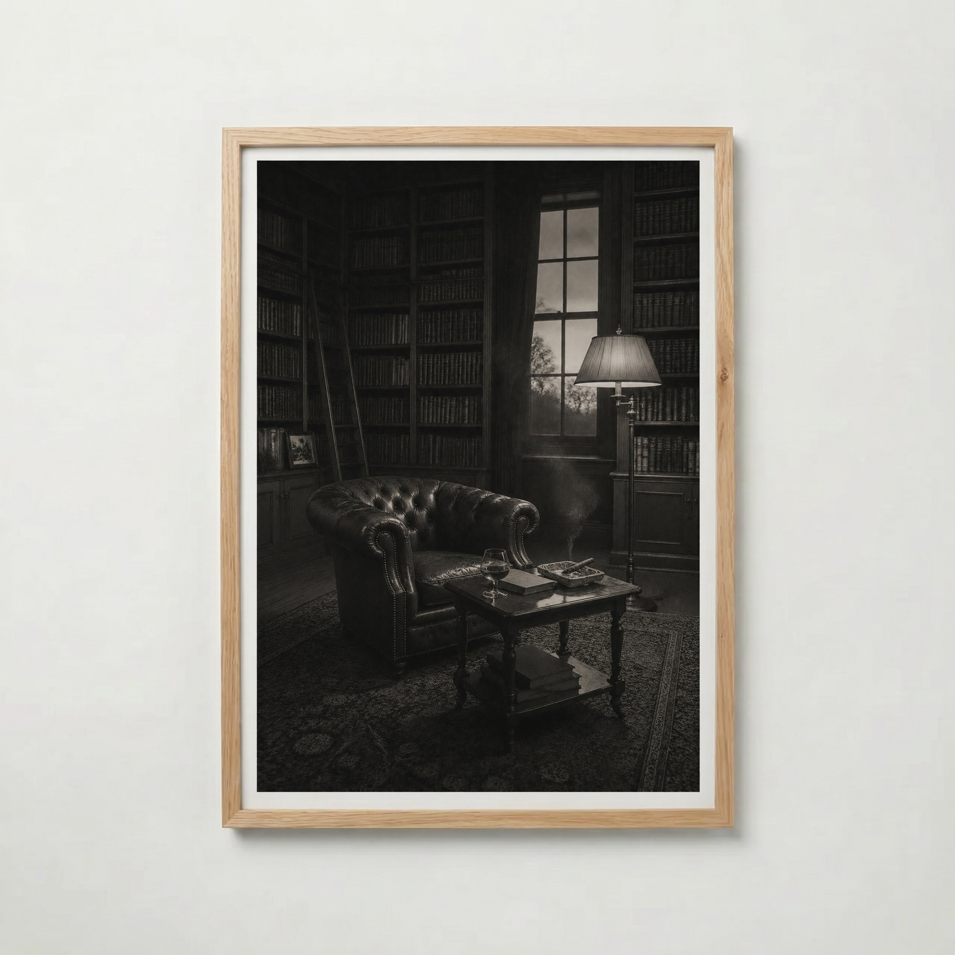 Gentleman's Library Poster