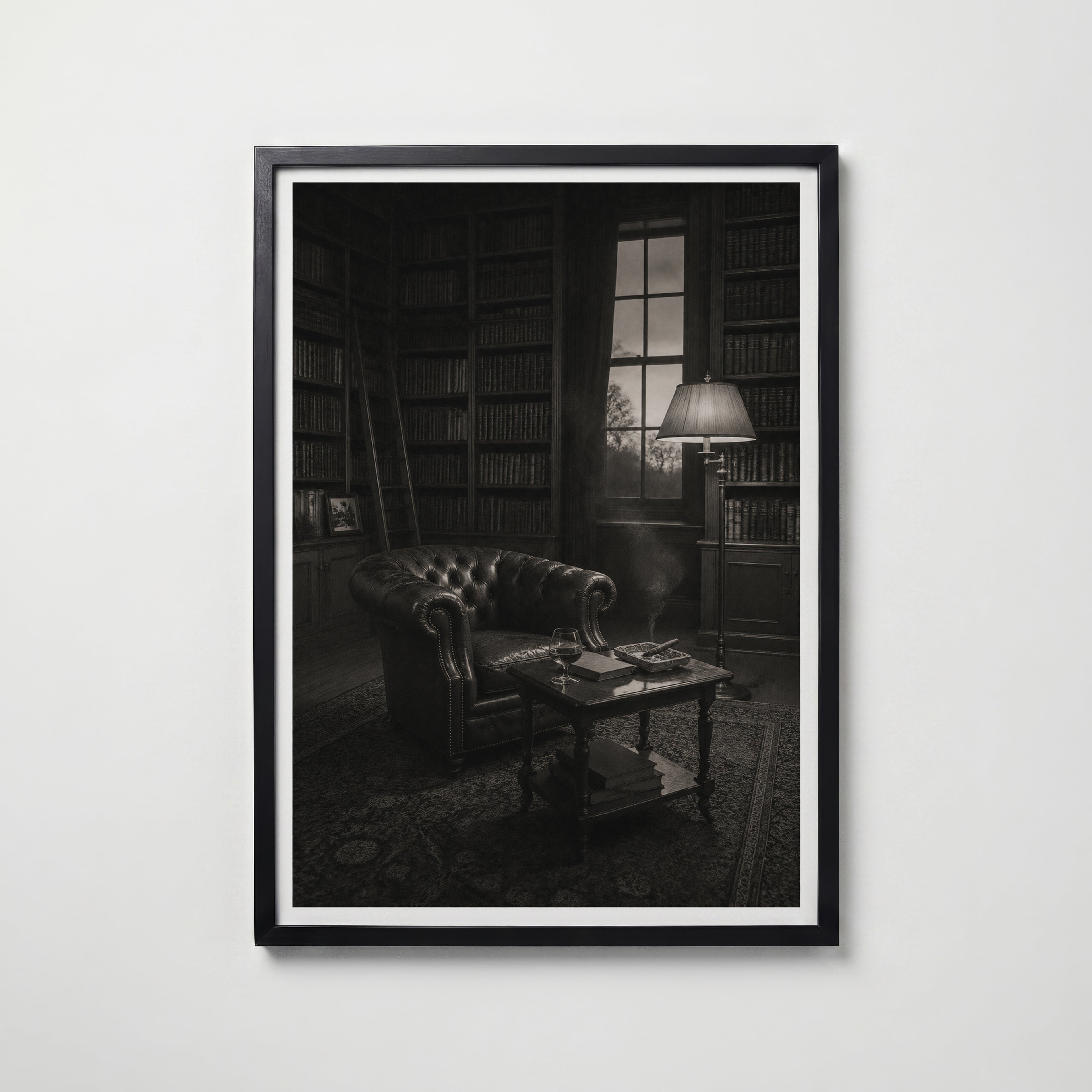 Gentleman's Library Poster