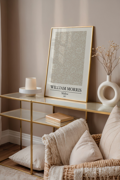 William Morris Mallow Poster