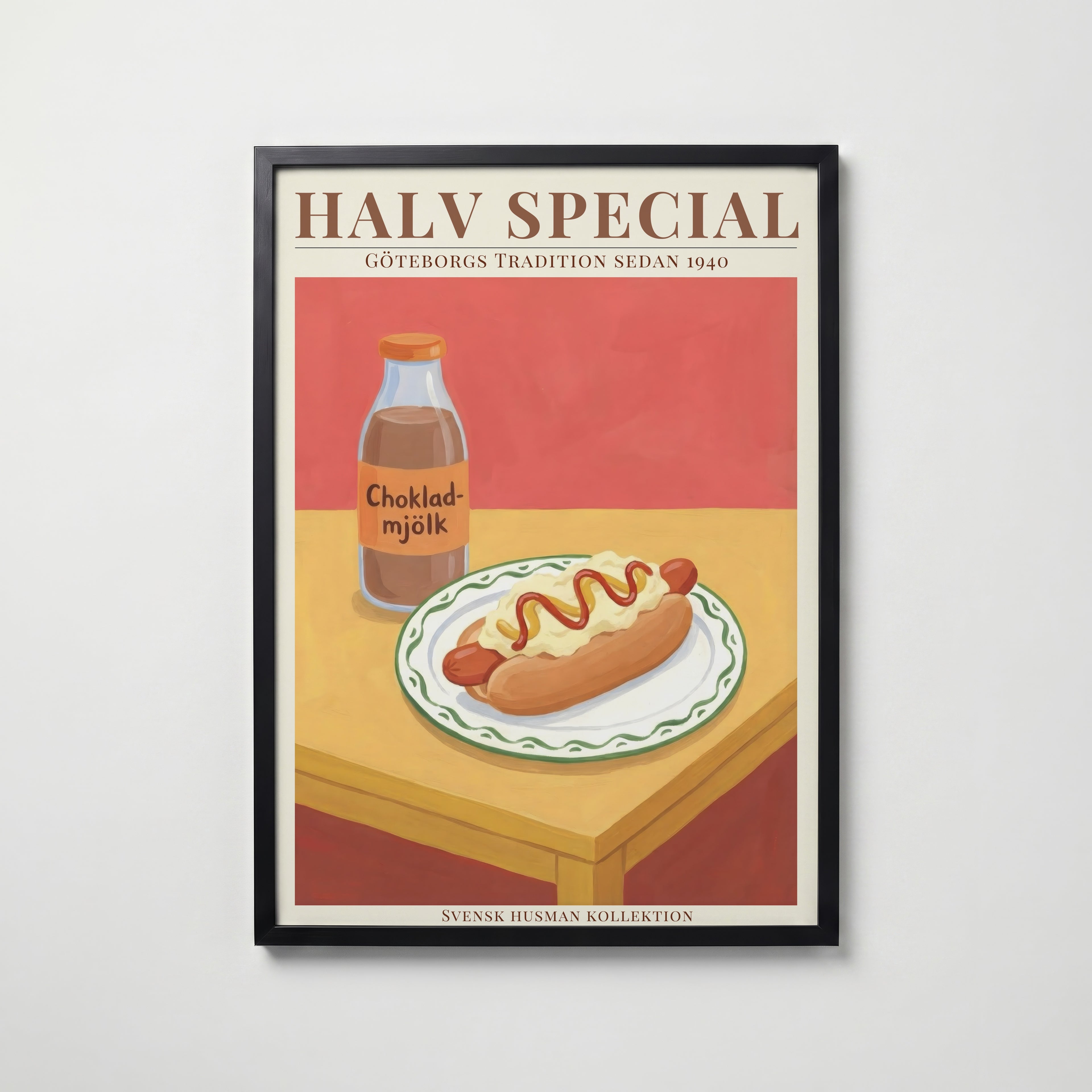 Halv Special Poster poster – väggdekoration för hemmet – köp hos Bozetto