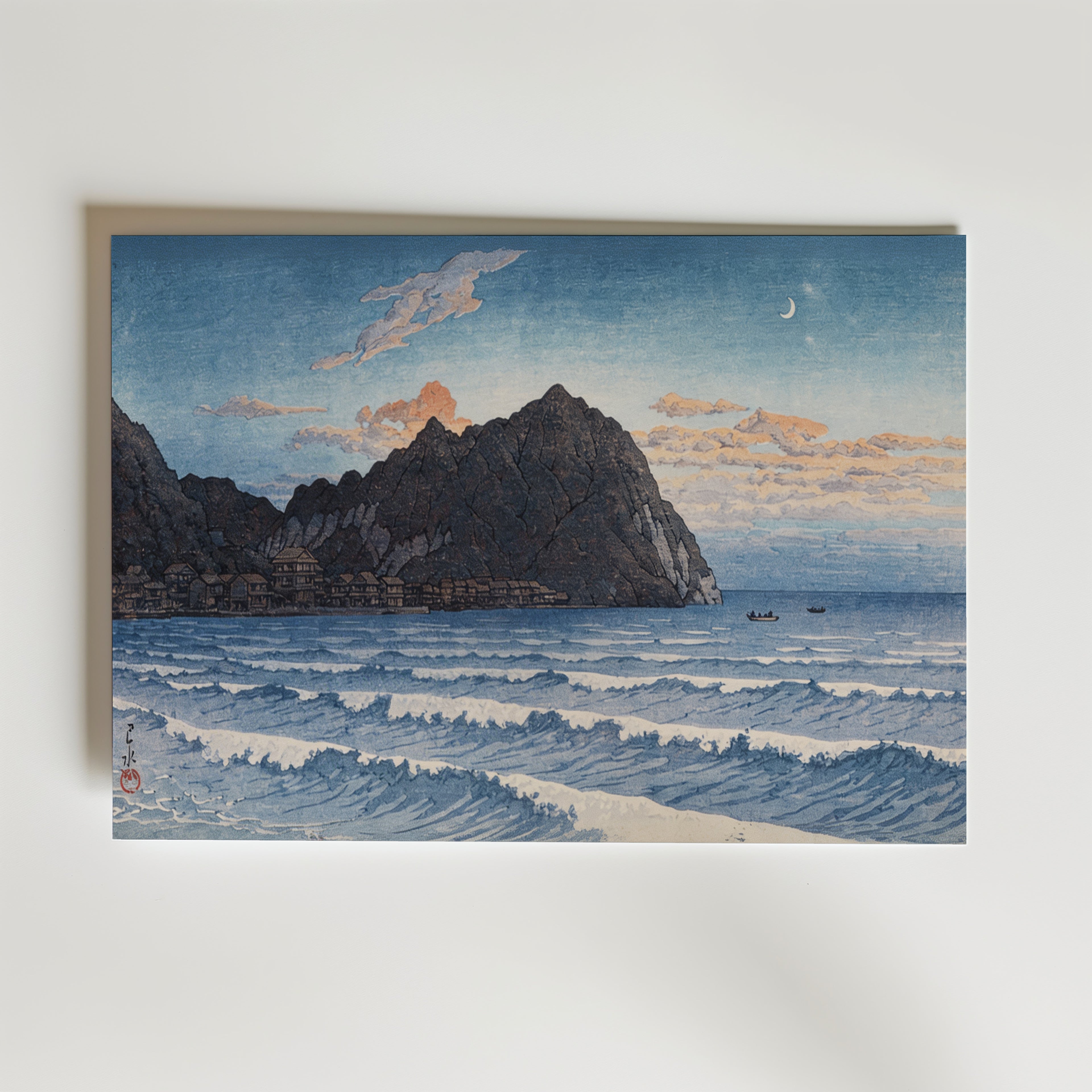Kominato Boshu Hasui Kawase  Poster affisch – poster till väggdekoration – köp online hos Bozetto