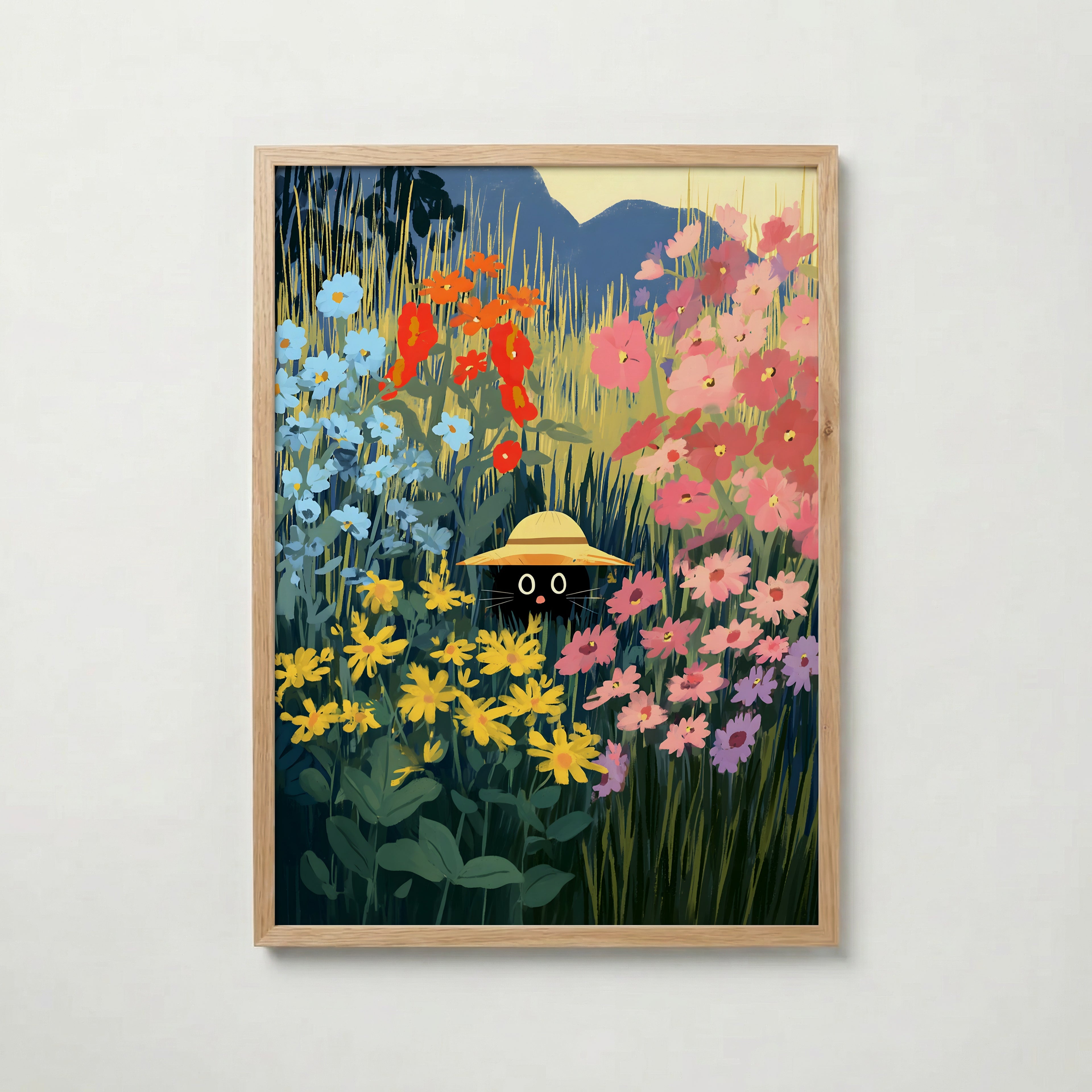 Hidden Meadow Explorer – affisch med stilfullt motiv från Bozetto i hög kvalitet