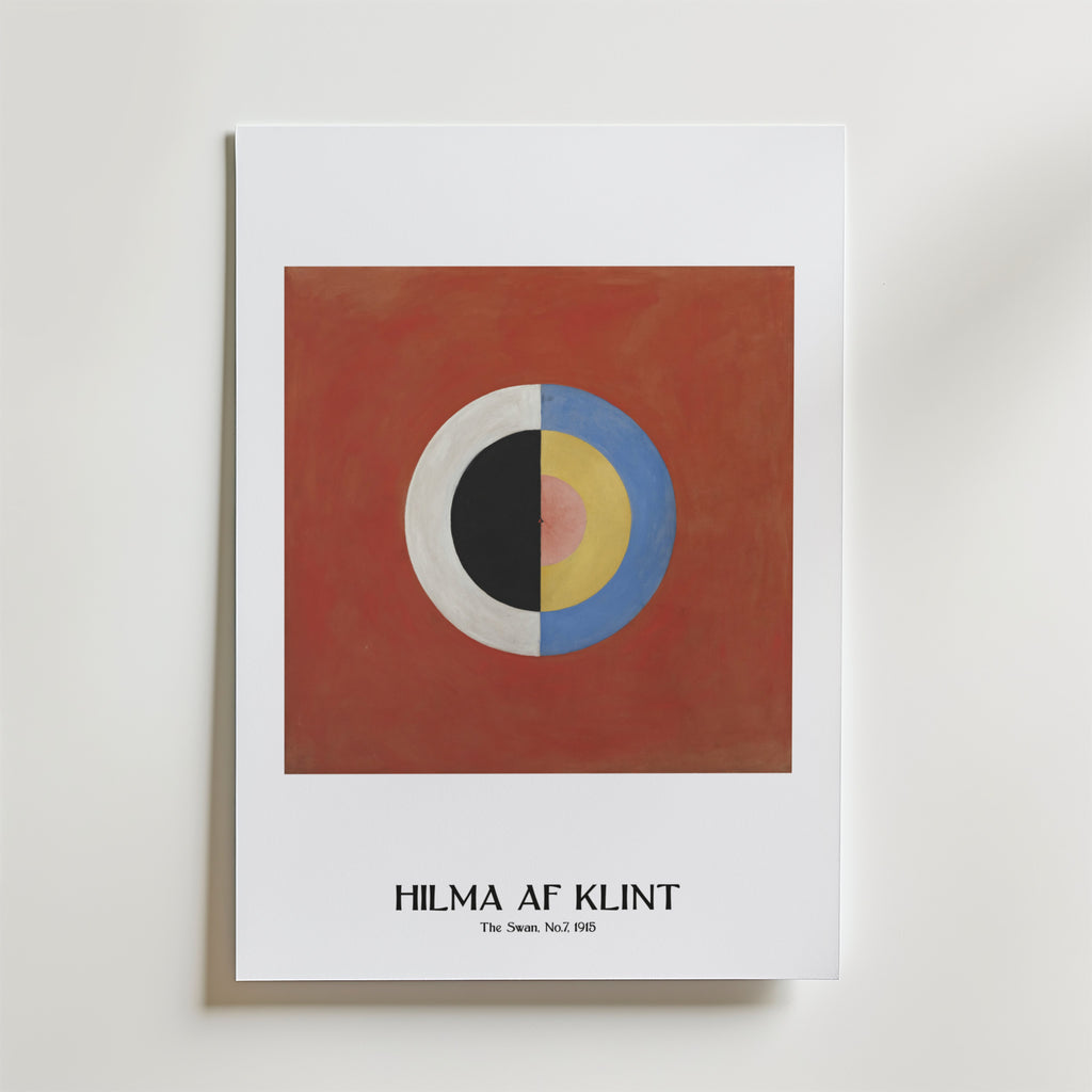 Hilma af Klint The Swan No.7 Poster