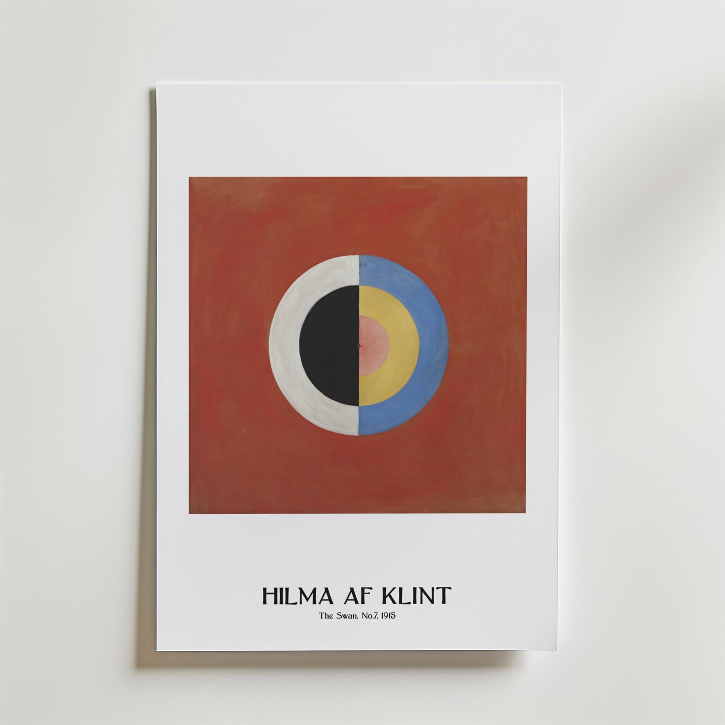 Hilma af Klint The Swan No.7 Poster