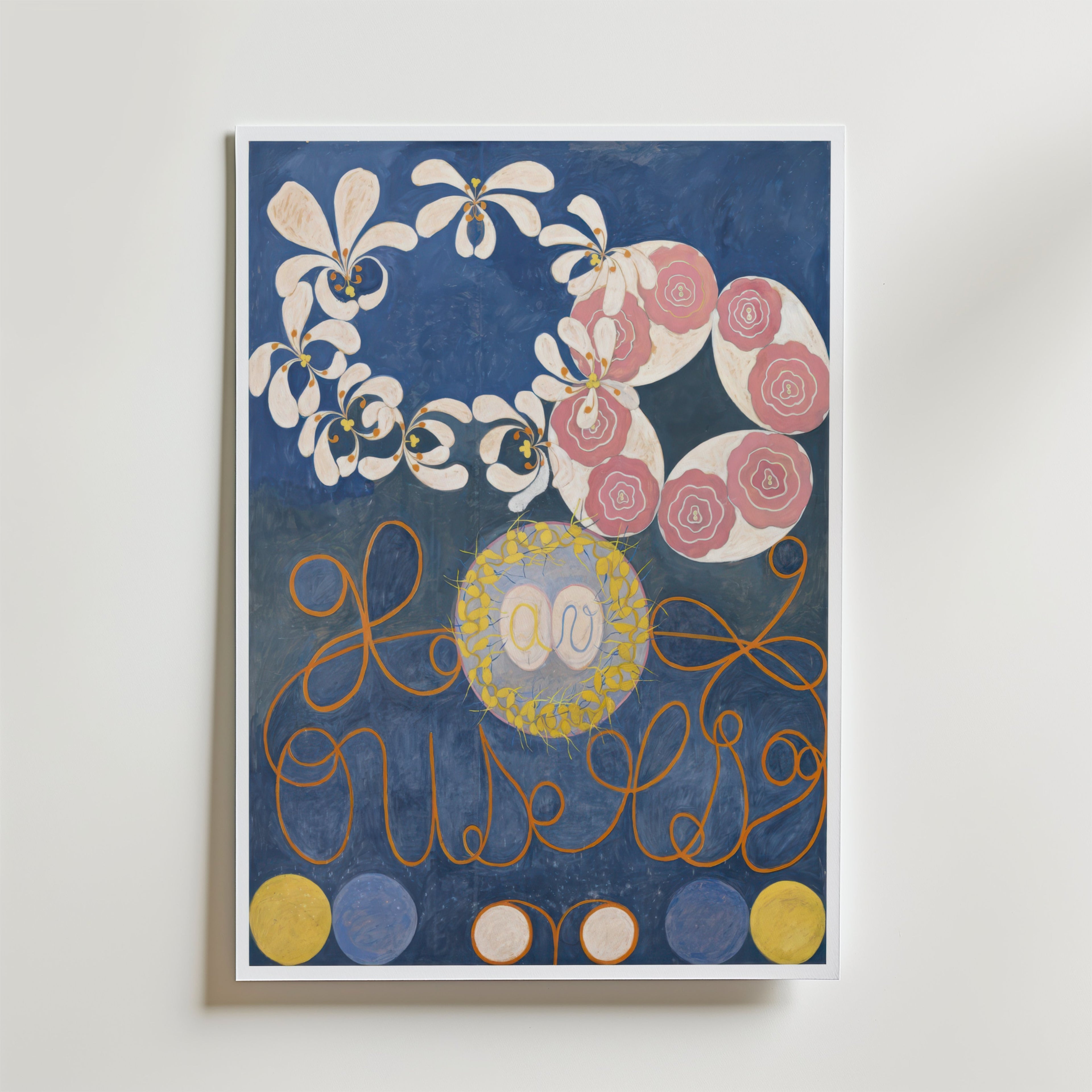 Hilma af Klint The Ten Largest Childhood Poster
