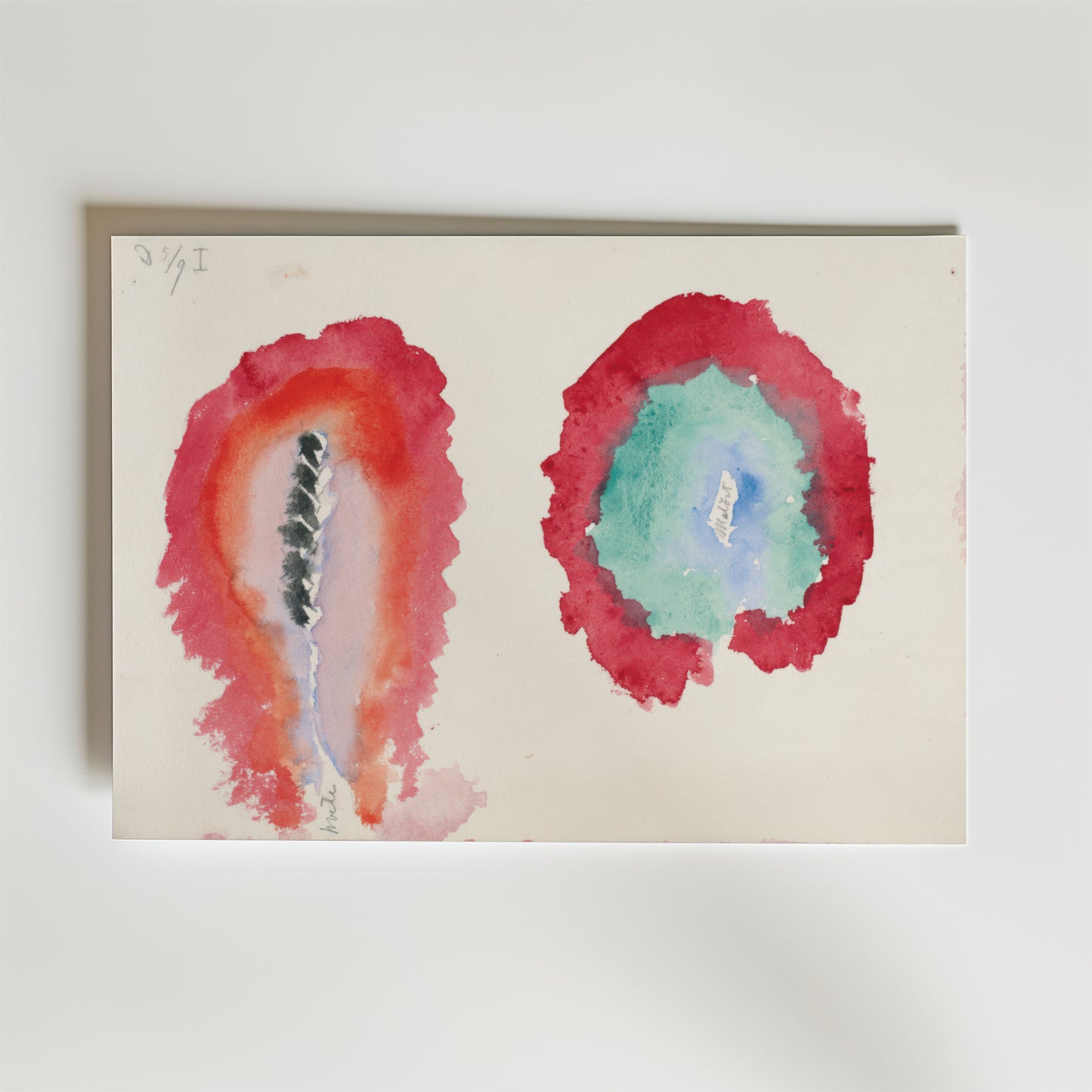 Hilma af Klint Wheat and Wormwood Poster