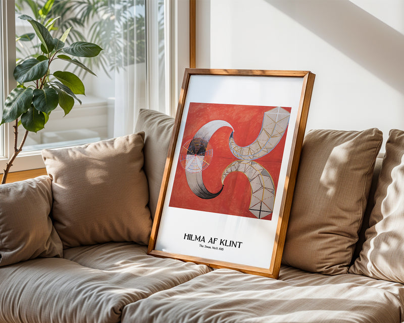 Hilma af Klint The Swan No.9 Poster