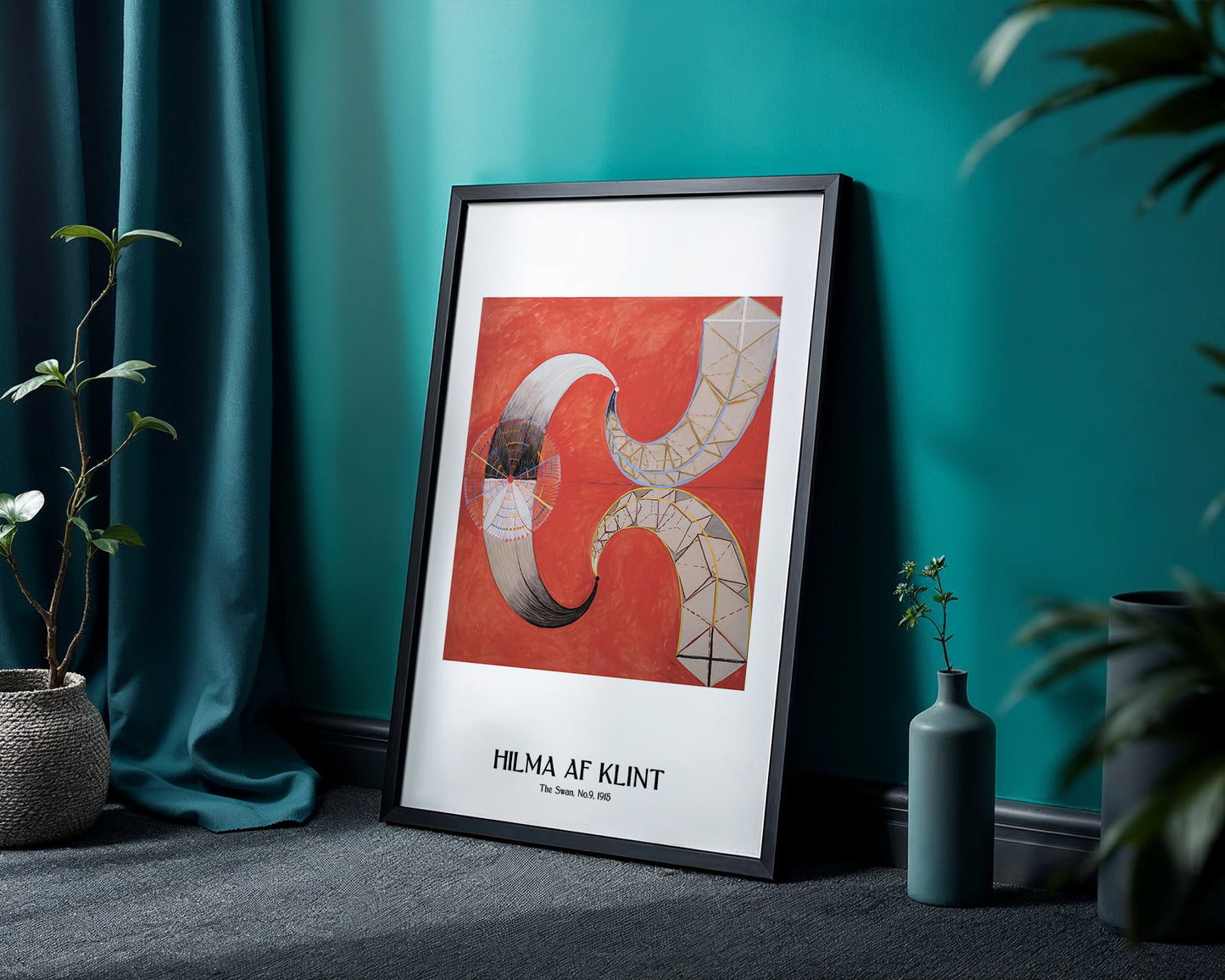Hilma af Klint The Swan No.9 Poster