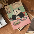 Panda Feast Poster