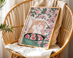 Sakura Sushi Cat Poster