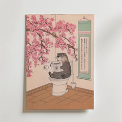 Quiet Moment In Bloom Poster