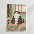 Zen Cat Poster