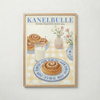 Kanelbulle Poster affisch – köp poster online – Bozetto väggdekoration