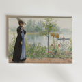 Carl Larsson Karin by the shore Poster