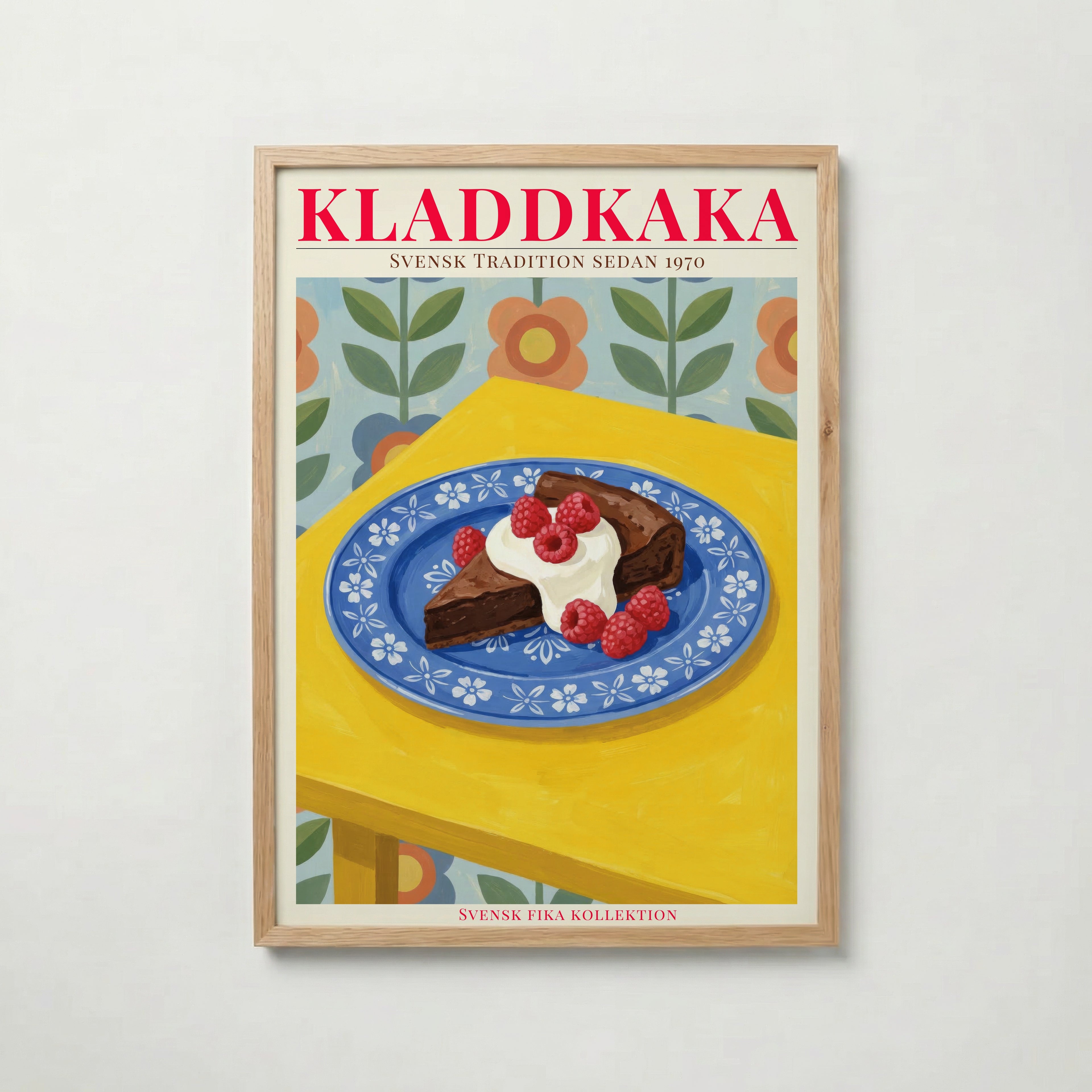 Kladdkaka Poster