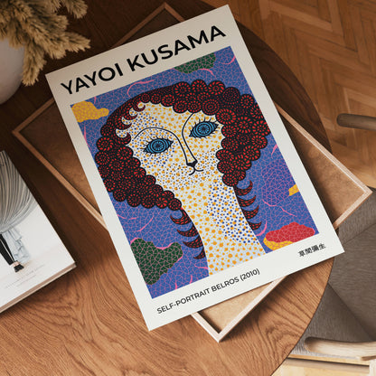Yayoi Kusama Self Portrait Belros Poster