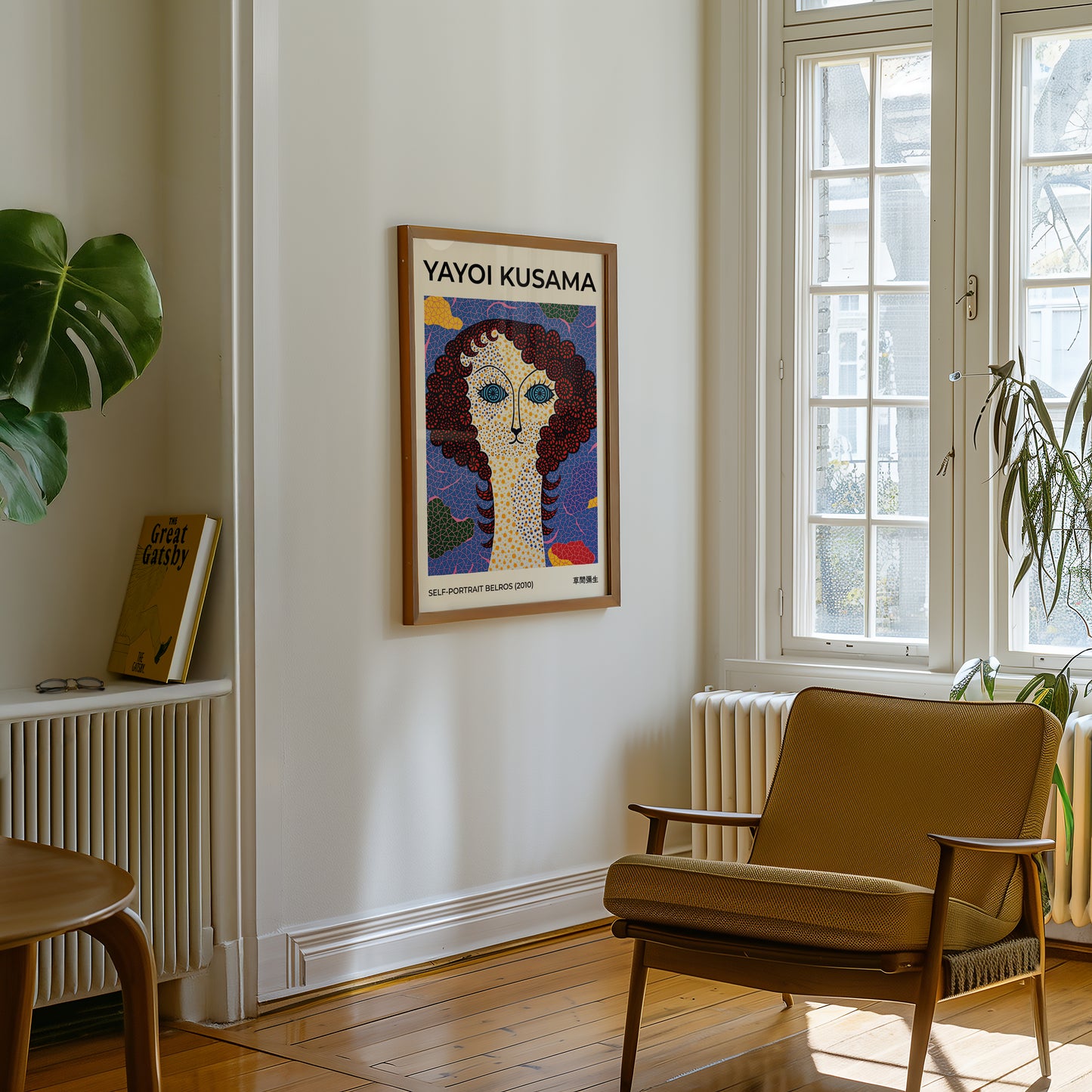 Yayoi Kusama Self Portrait Belros Poster