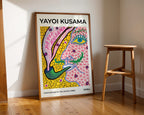 Yayoi Kusama Fantasizing in the Smoke Poster